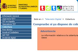 Ilustración de Cómo saber si tengo cobertura TDT (España)
