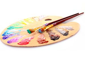 Ilustración de Cómo Pintar con óleos