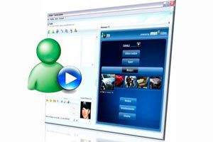Ilustración de Como compartir y ver videos en Messenger