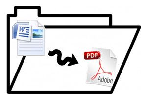 Ilustración de Cómo pasar archivos de Word a PDF