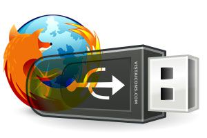 Ilustración de Descargar Mozilla Firefox Portable para memorias USB