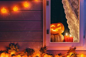 Ilustración de Cómo decorar una casa en Halloween