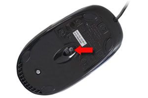 Ilustración de Cómo limpiar un mouse óptico