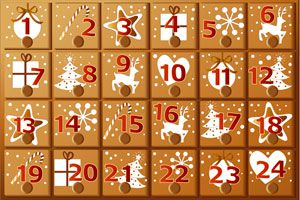 Cómo hacer un calendario para esperar las fiestas Cómo hacer un calendario para esperar las fiestas
