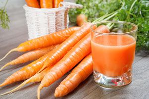 Ilustración de Beneficios de la Zanahoria y como Consumirla
