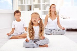 Ilustración de Cómo Enseñar a los Niños a Meditar
