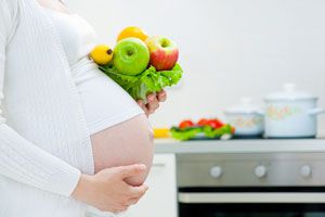 Ilustración de Dieta para embarazadas