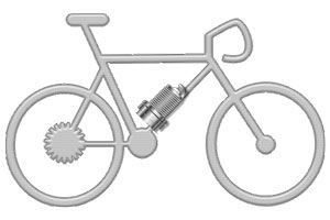Ilustración de Cómo construir una bicicleta con motor