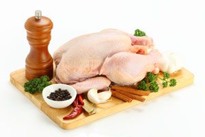Ilustración de Recetas para cocinar pollo