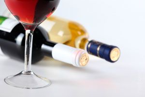 Ilustración de La temperatura ideal para el vino