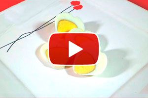 Ilustración de Cómo Hacer Huevos con Forma de Corazón