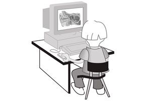 Ilustración de Consejos sobre el uso de Internet por parte de los niños